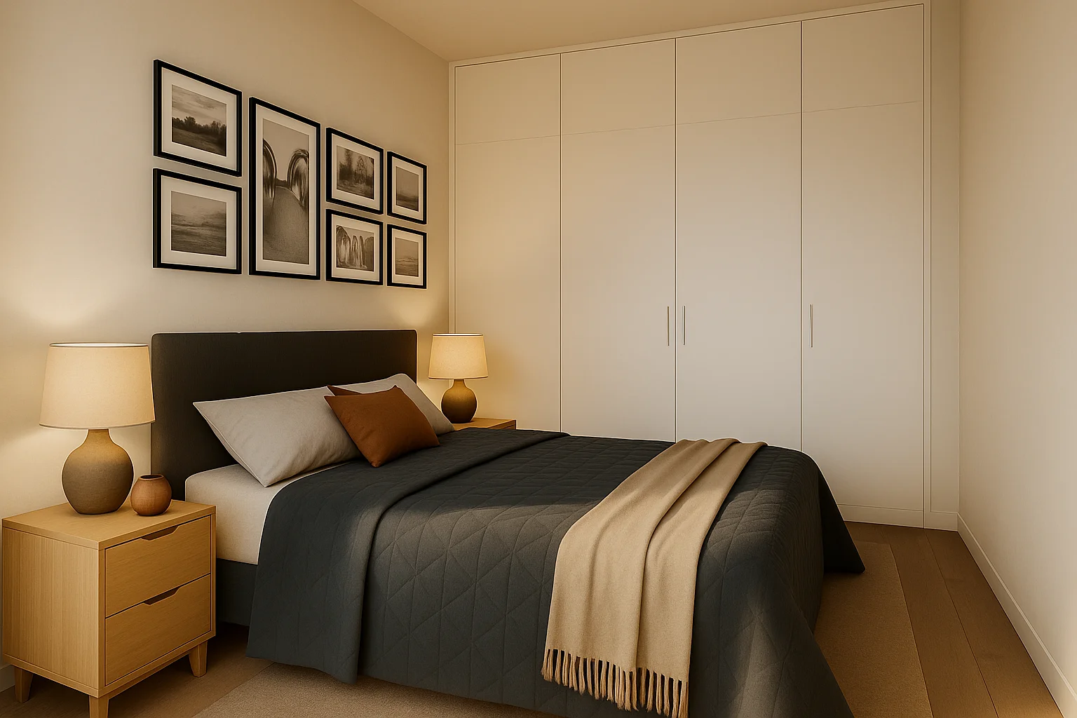 New-build central apartment, 2 bedrooms