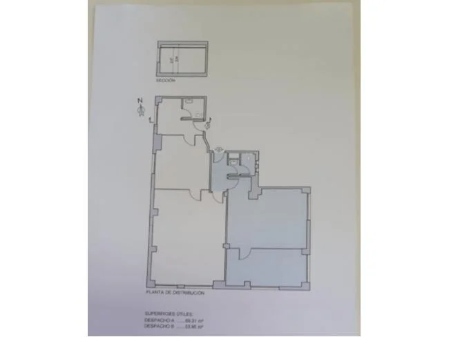 Oficina céntrica en Badajoz, 130 m²