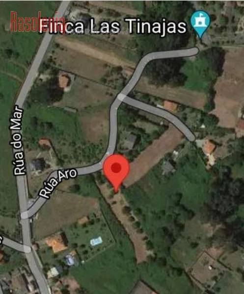 Parcela rústica en Santa Cruz, 985 m²
