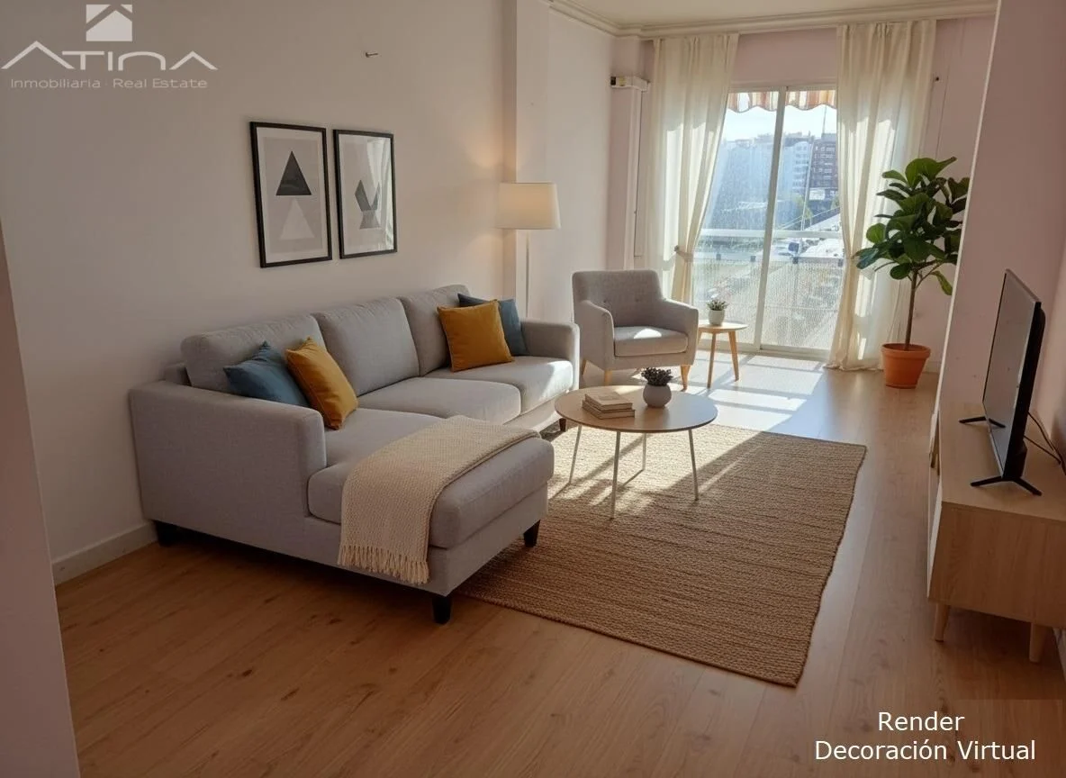 Reformable Gandia flat with three bedrooms