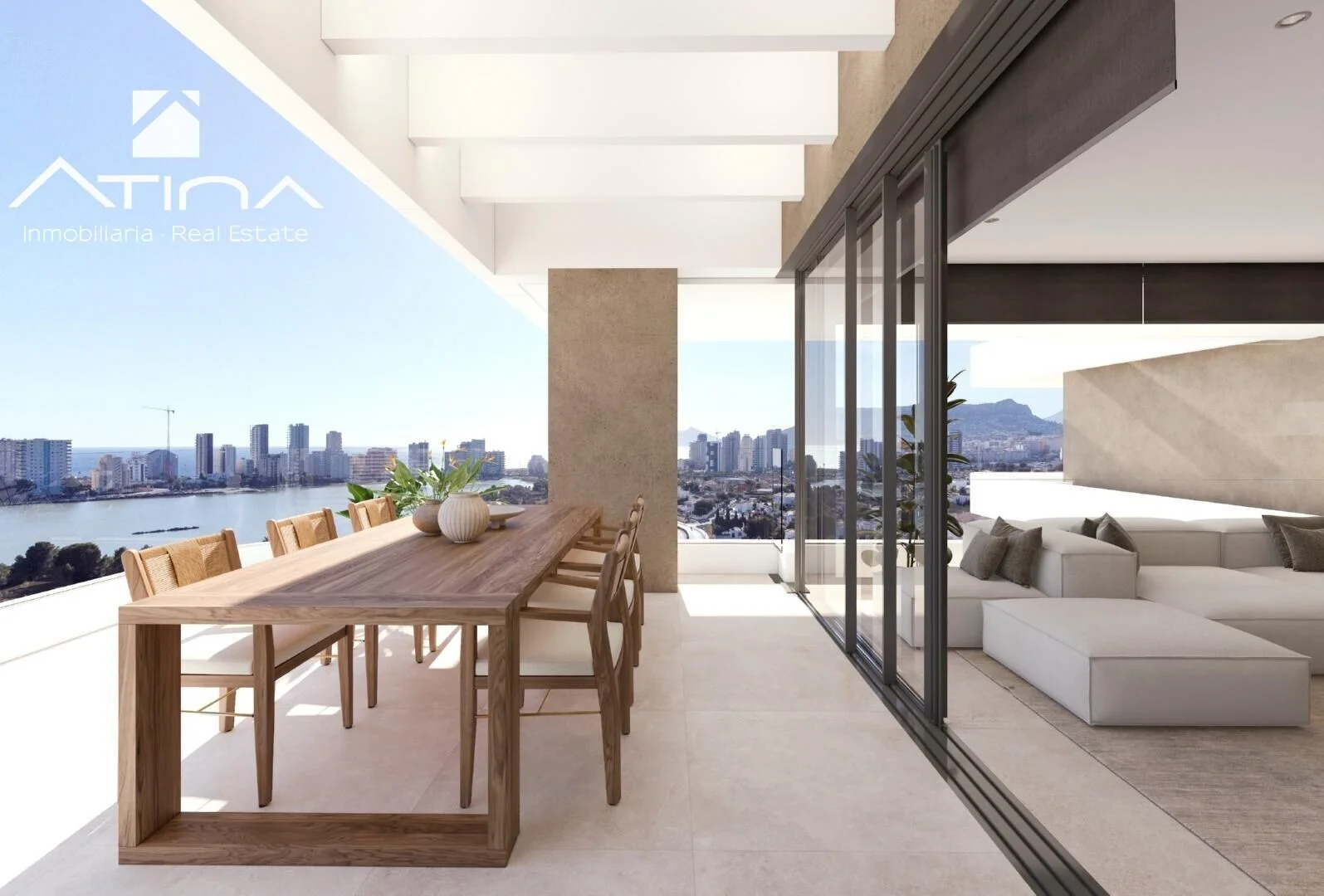 Luxury Calpe apartment with 3 bedrooms