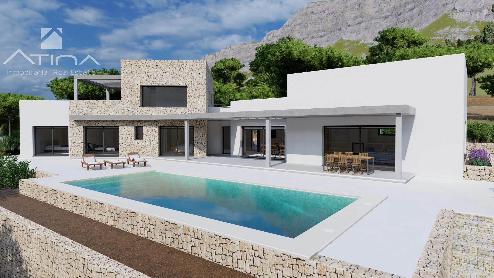 Montgó building plot with licensed project