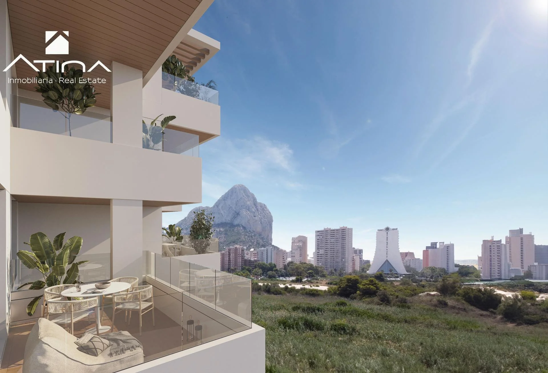 Three-bedroom apartment near Calpe coast