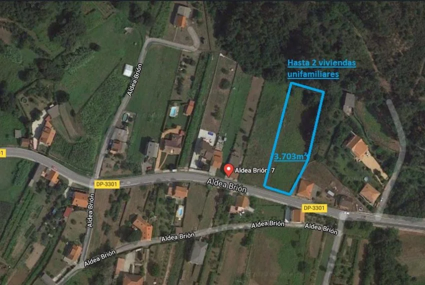Parcela urbana cerca de Rianxo, 3.703 m²