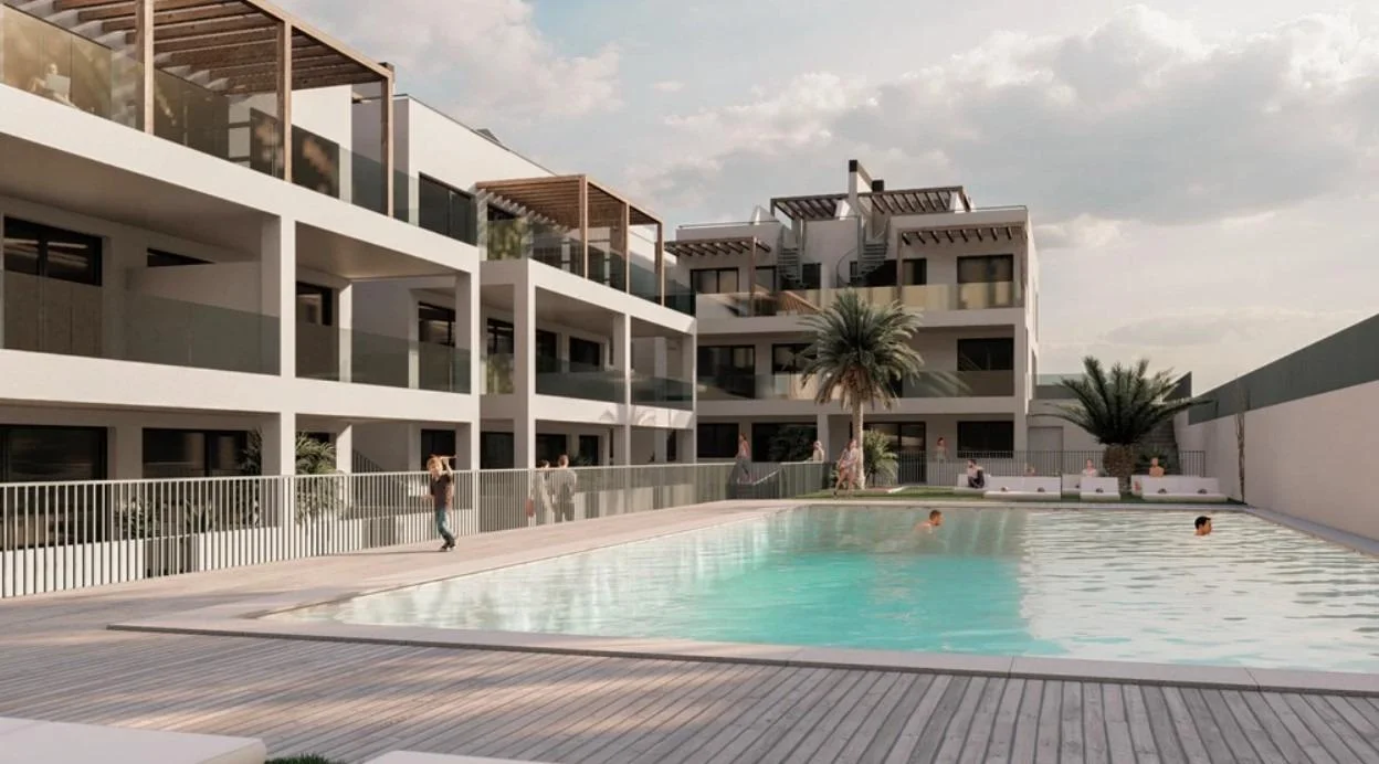 Apartamento de dos dormitorios en primera línea