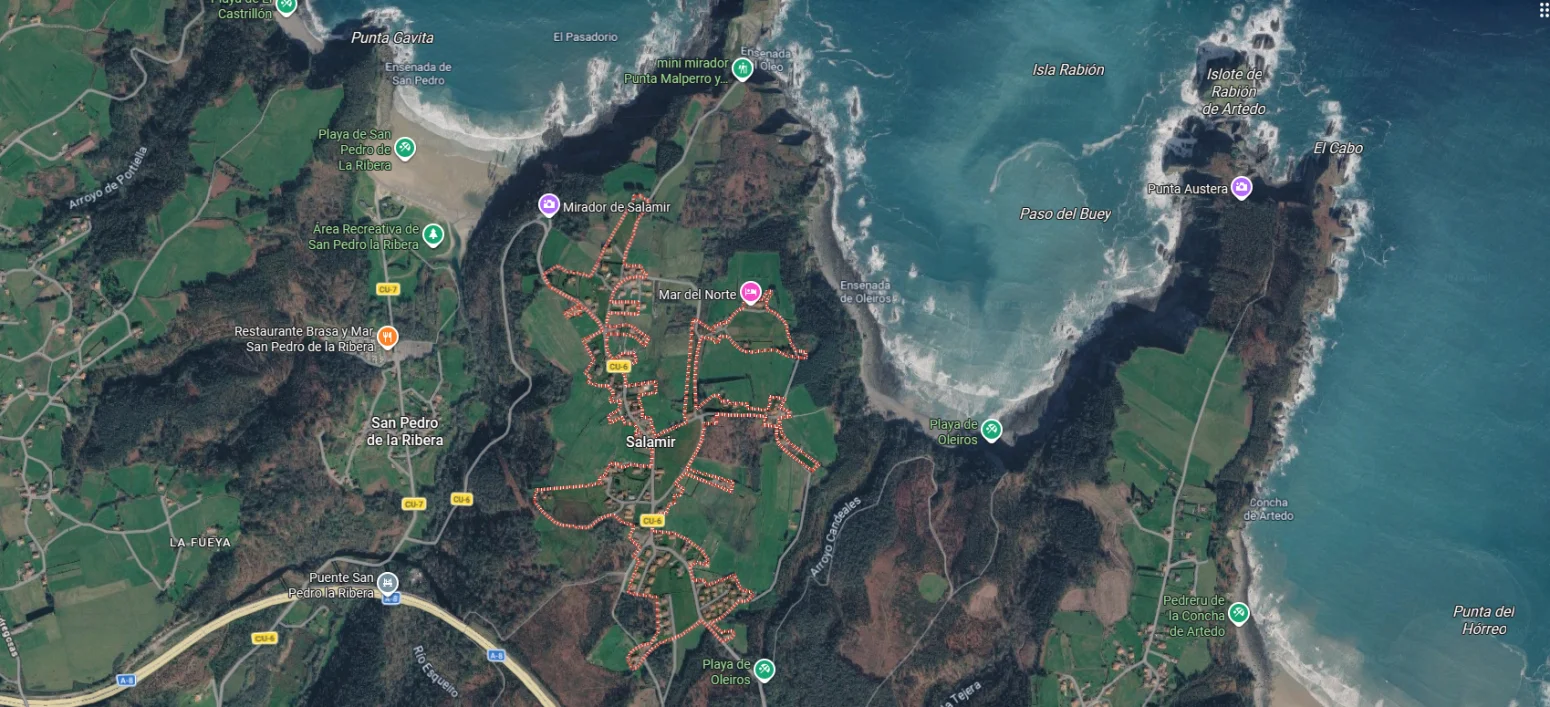 Flat 1,800 m² coastal plot