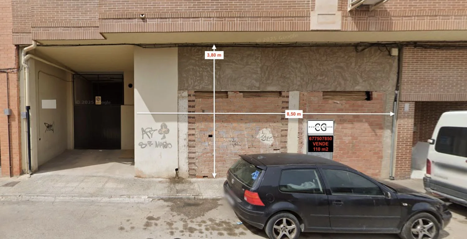 Raw commercial unit near Hellín centre