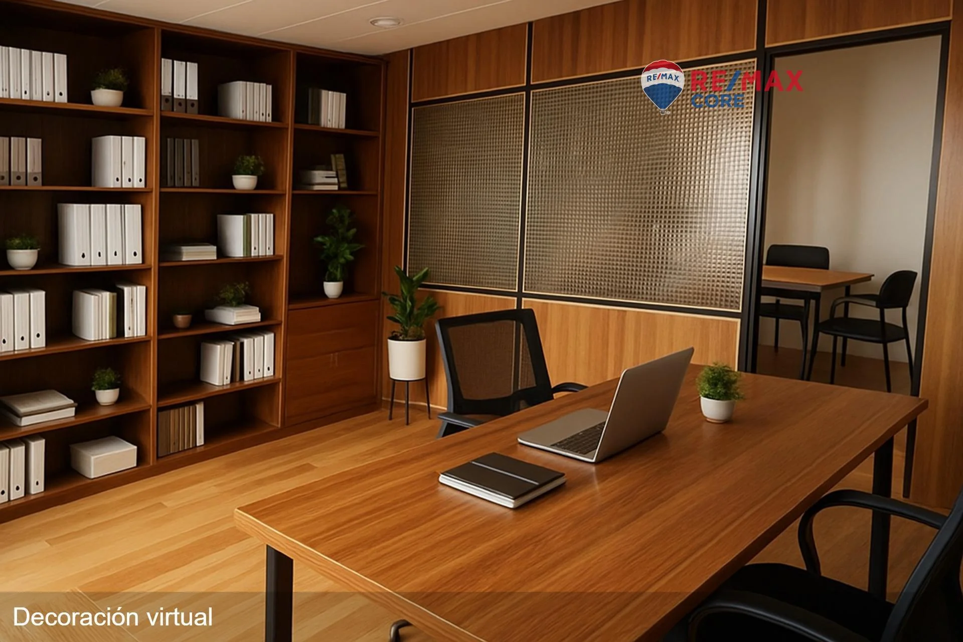 Furnished central office, 40 m²