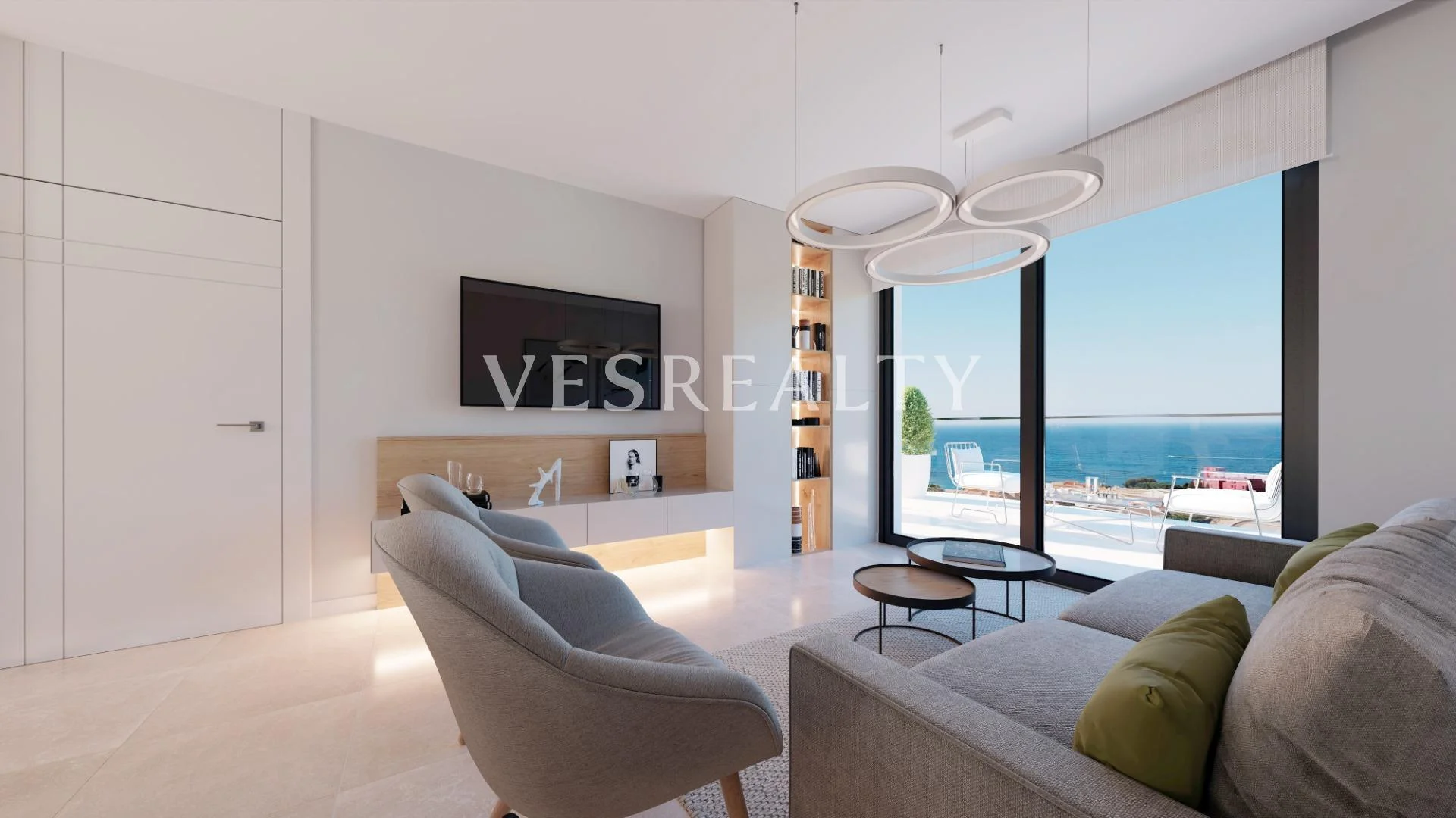 Calpe apartment with terrace and pool