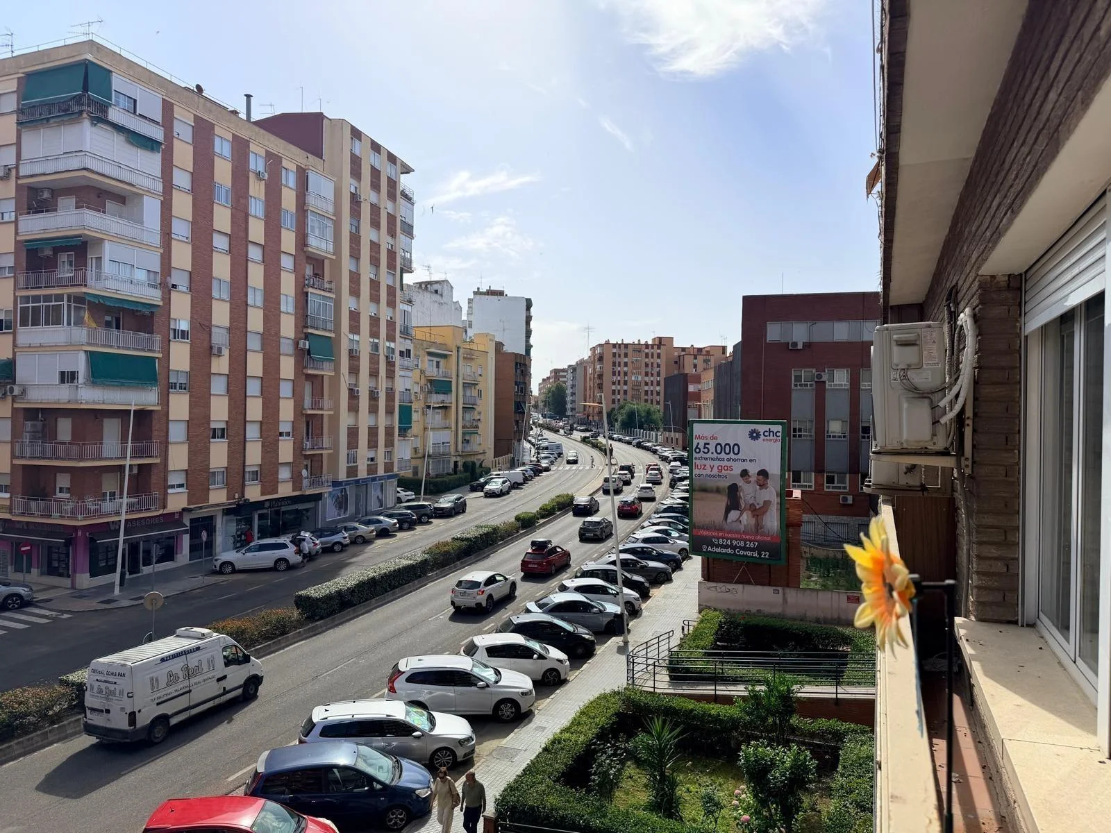 Central Badajoz flat, 3 bedrooms
