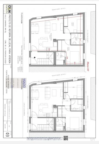Reformed centre apartment with tourist licence