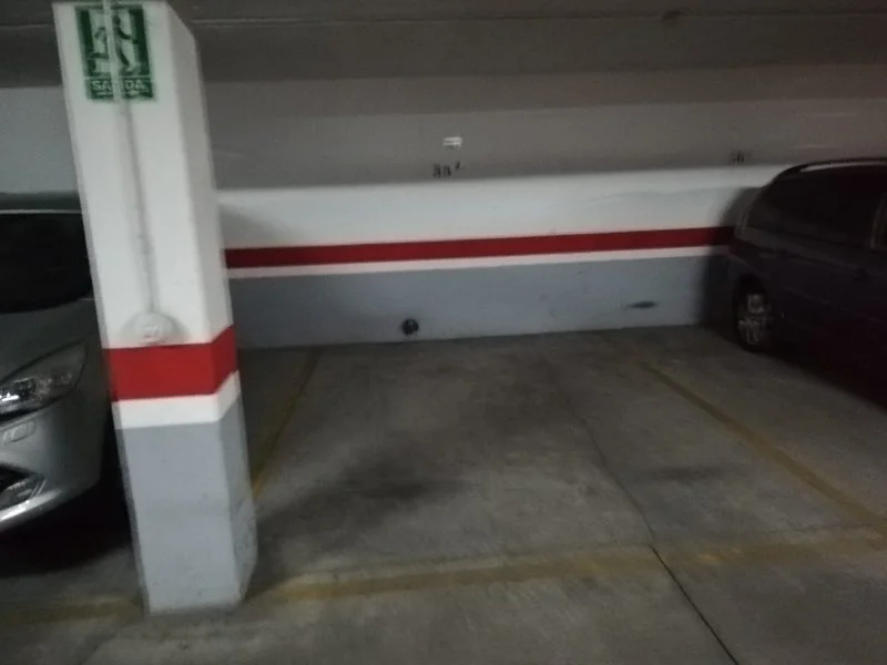 La Casería garage parking space