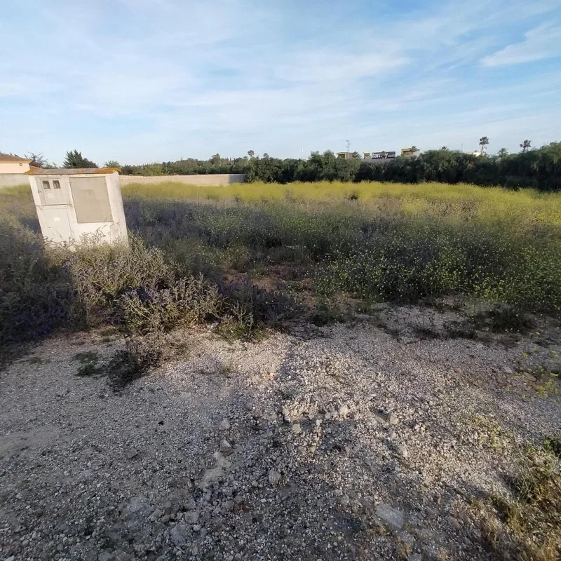 Rustic plot near Chiclana highway