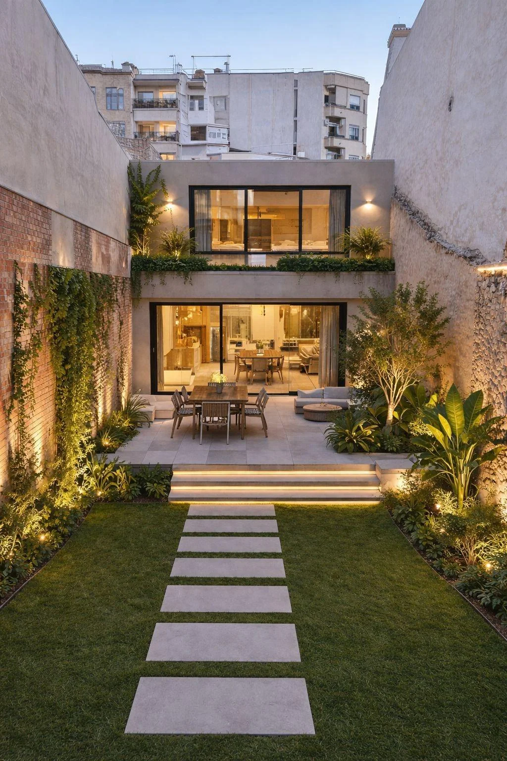 Urban plot with existing structure
