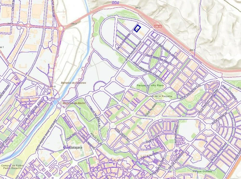 Urban multifamily plot in Las Cañas