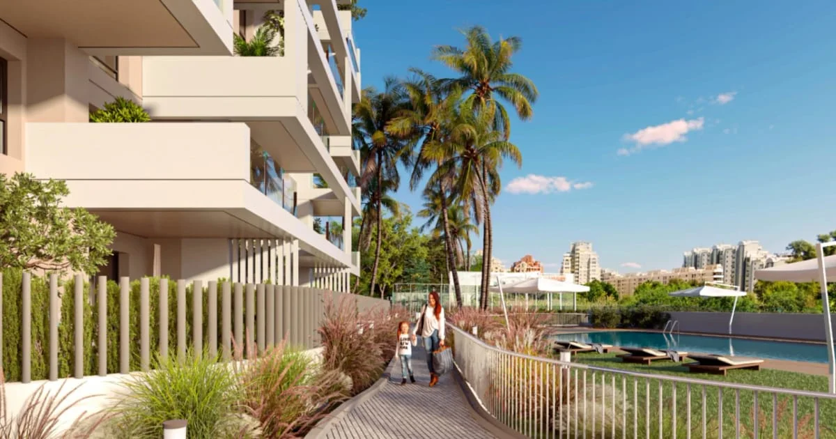 New Calpe apartments with sea views