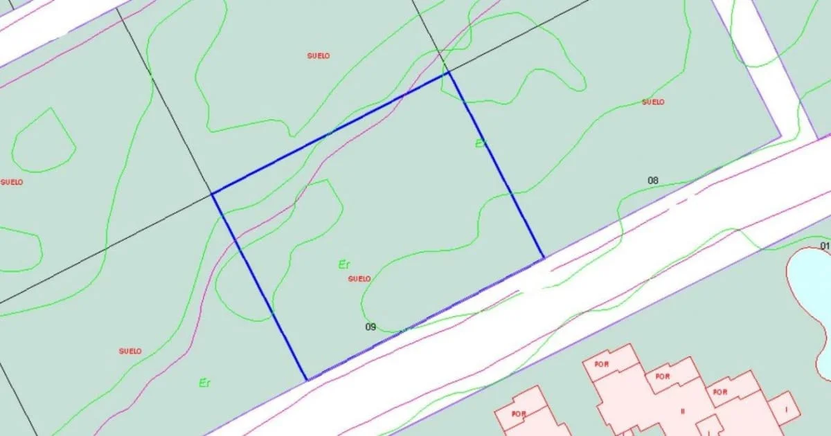 Urban Calpe plot with 30% buildability
