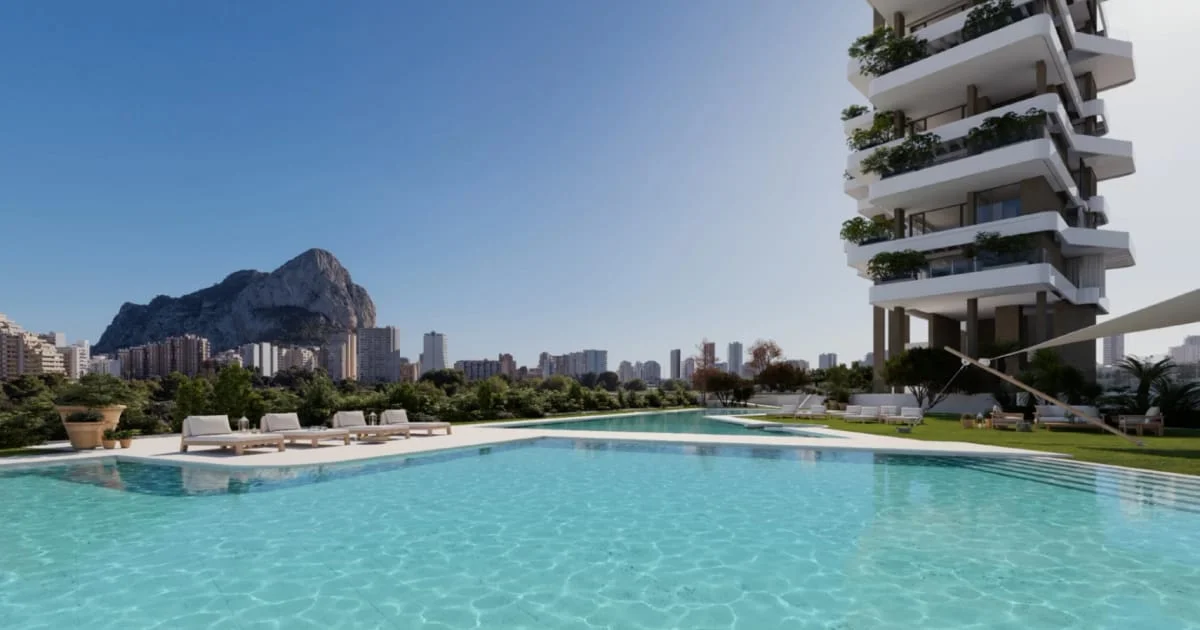 Calpe luxury apartments near sea