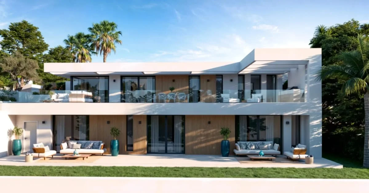 Contemporary Calpe villa with sea views