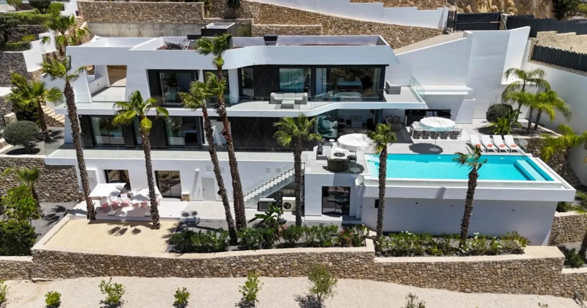 Luxury Benissa villa with sea views