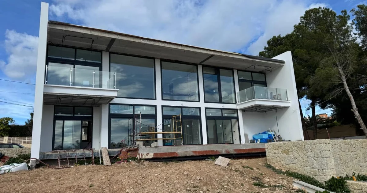 Modern villa in Calpe, private pool