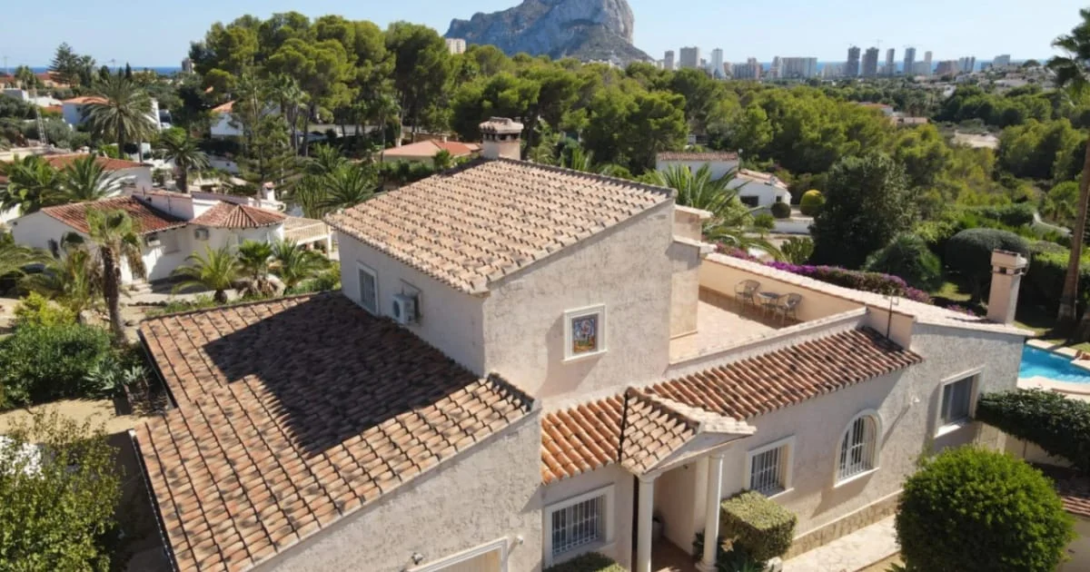 Calpe villa with pool, 276 m²