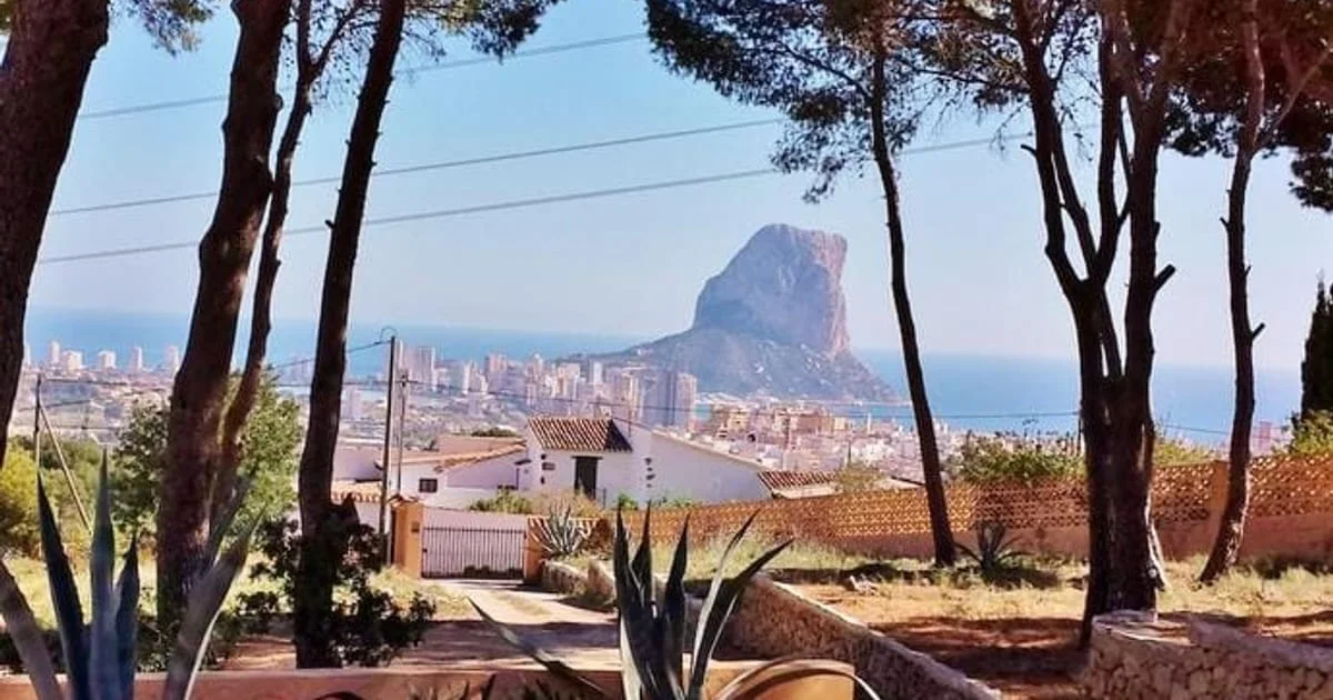 Calpe villa with private pool, 5 bedrooms