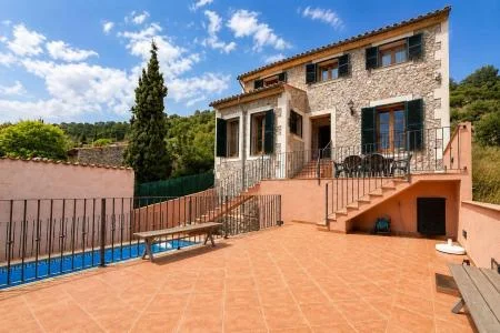 Chalet en Alaró con piscina privada