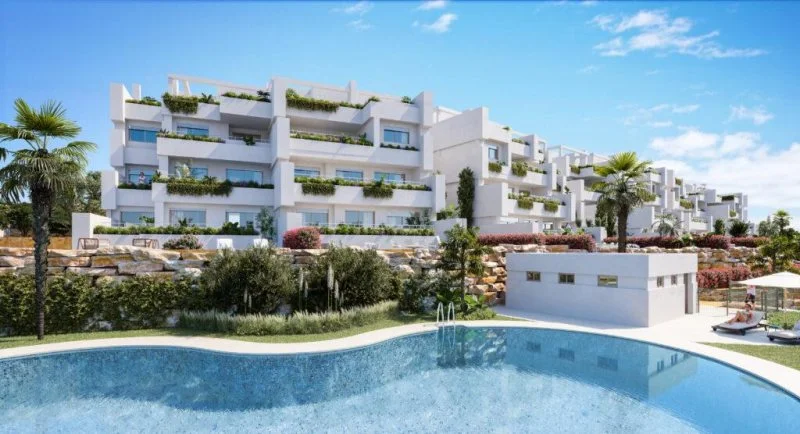 New Estepona Golf duplex, two bedrooms