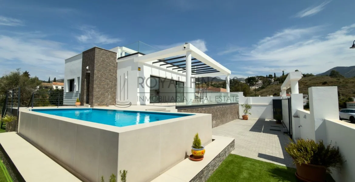 New villa near Mijas Pueblo, 4 bedrooms