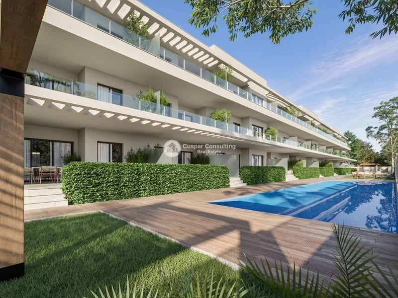 New-build apartment with terrace