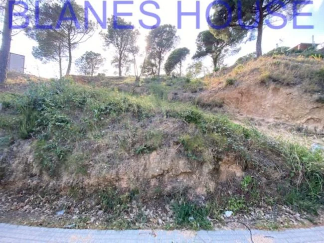 Parcela urbana cerca de Blanes, 865 m²