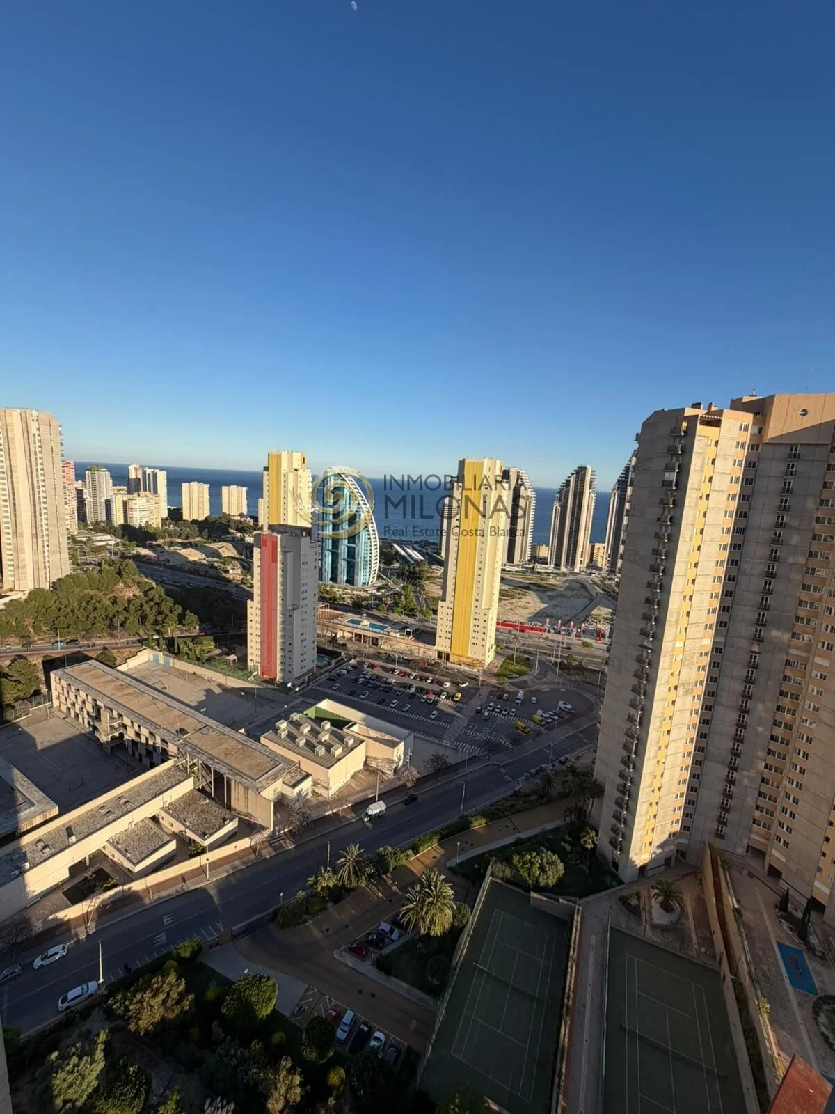 Apartamento en Benidorm con vistas al mar