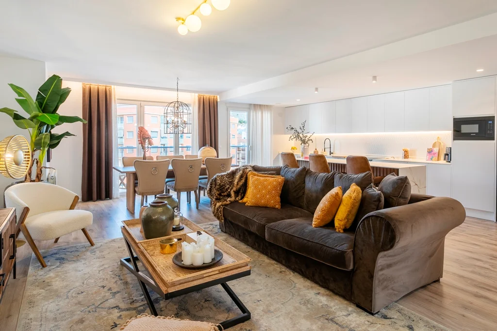 New-build flats in central Ibi