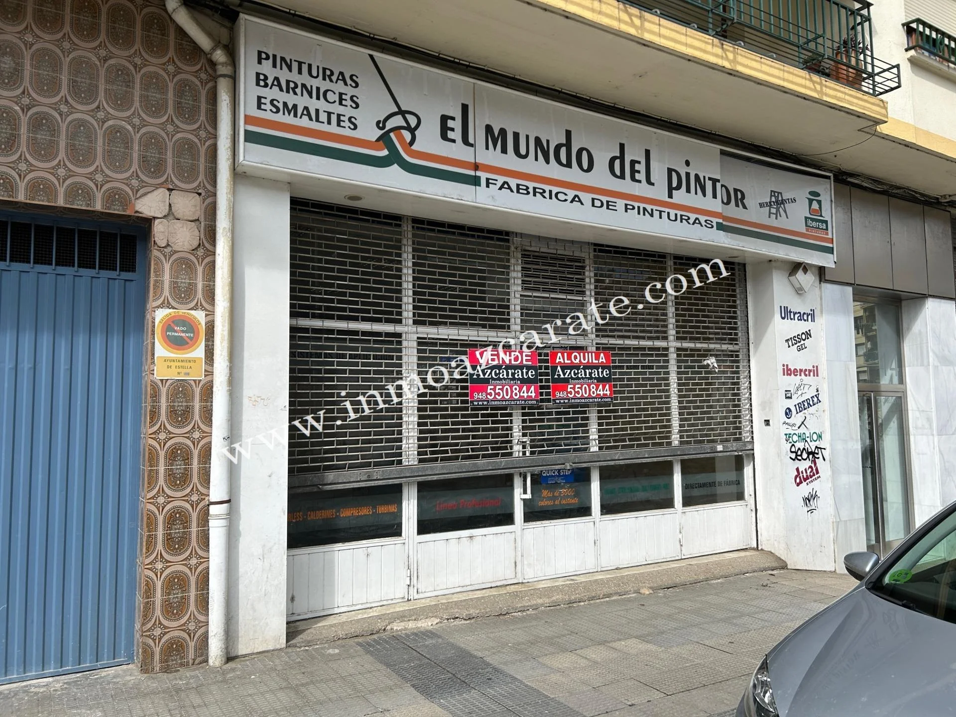Local comercial en Estella, 210 m² y escaparate