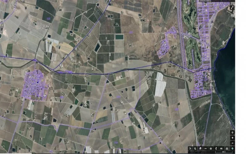 Irrigated rural estate near La Puebla