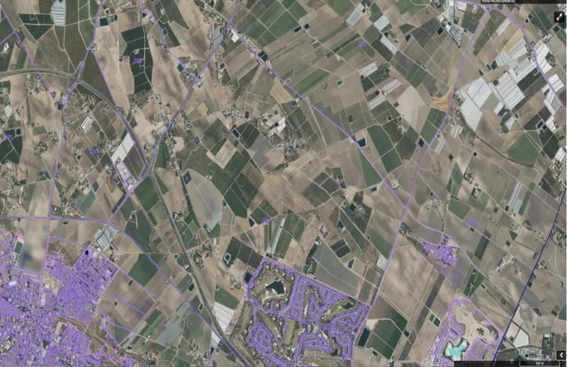 Irrigated rural farm near Torre Pacheco