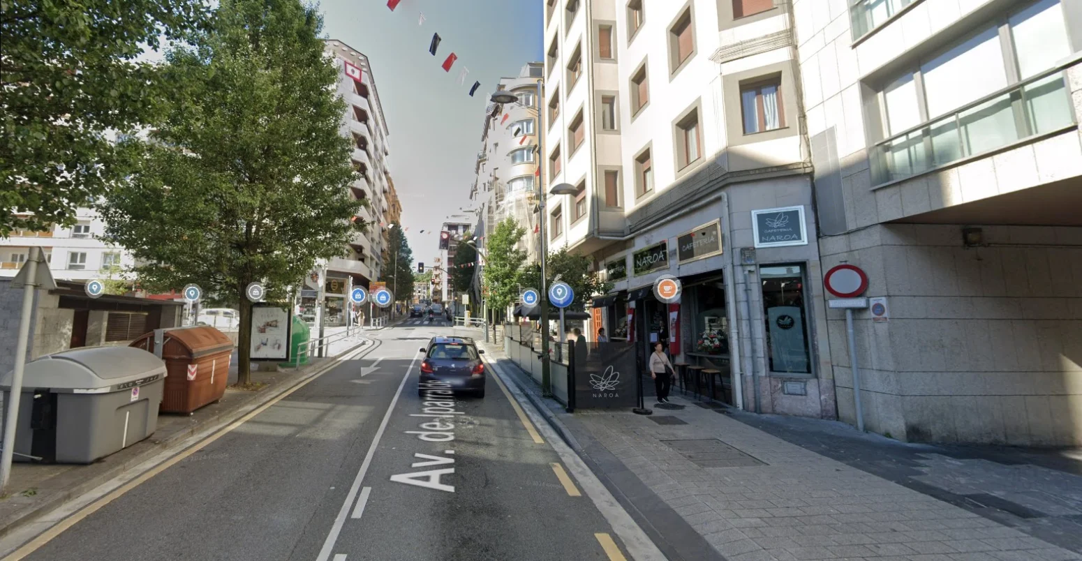 Garaje céntrico en Irún de 15,9 m²