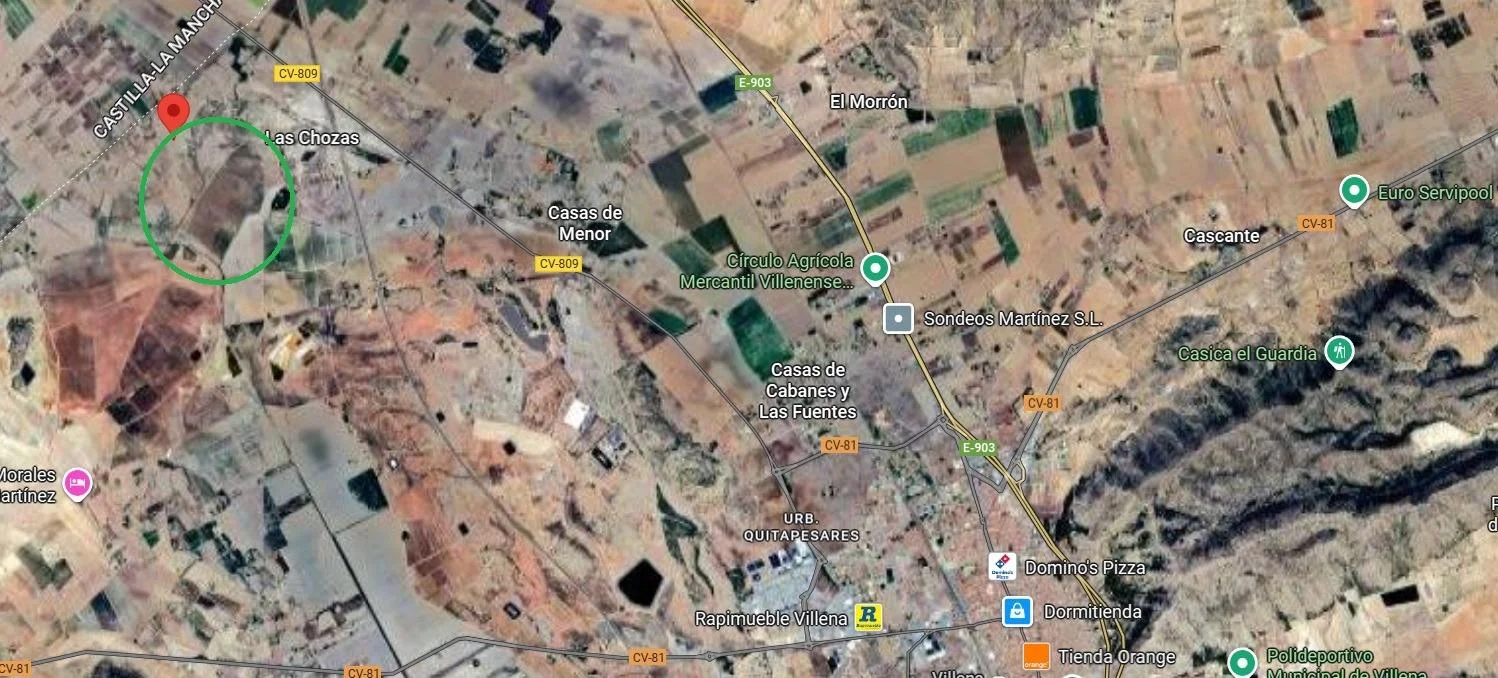Large rural land parcel group