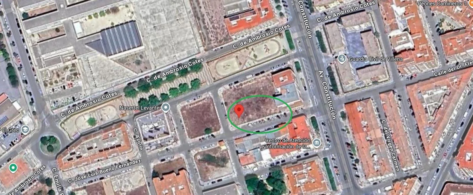 Suelo urbano en El Grec, 860 m²