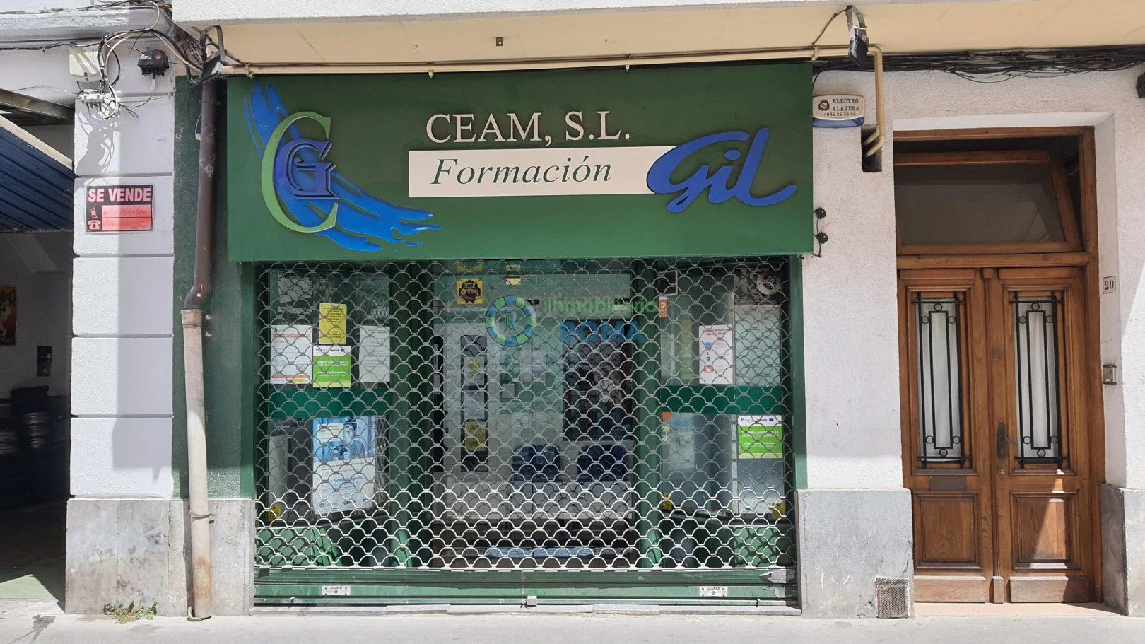 Local preparado para academia en Gorbea