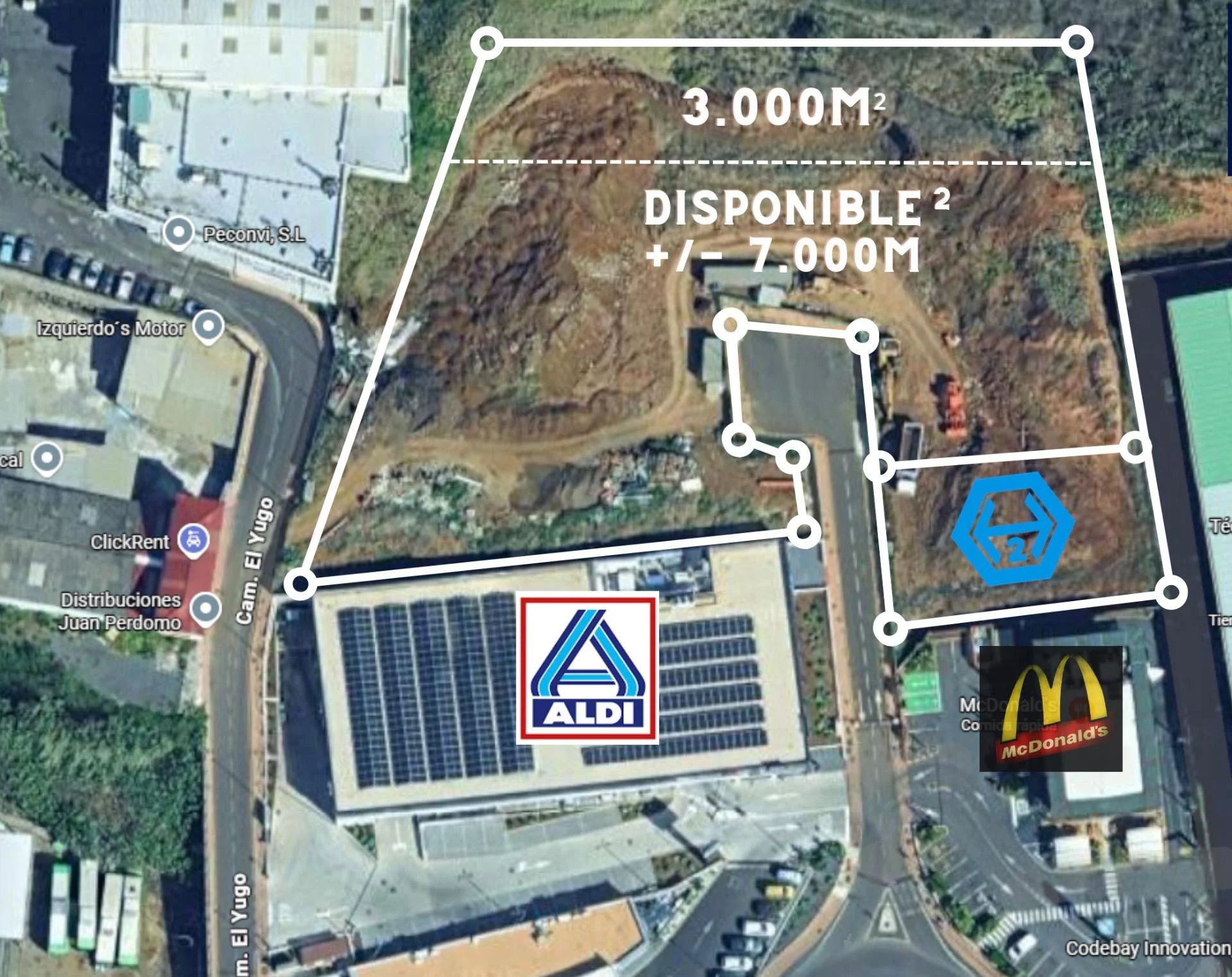 Strategic Tenerife plot near airport