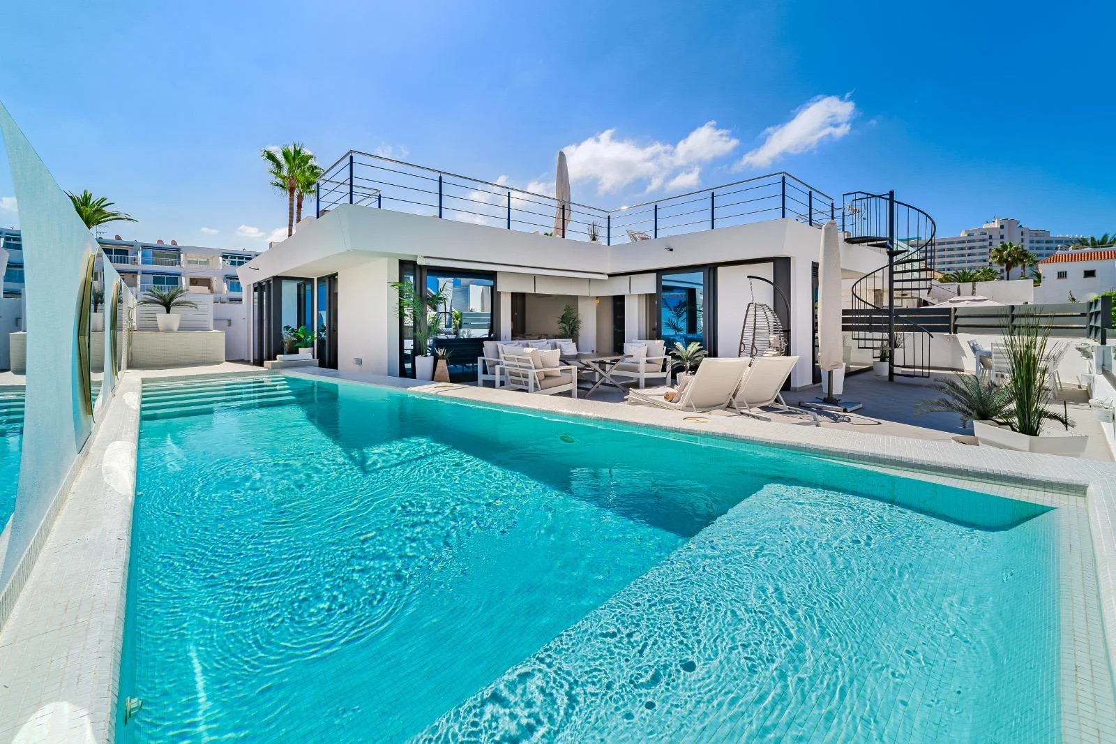 Reformed Adeje villa, 4 bedrooms, pool