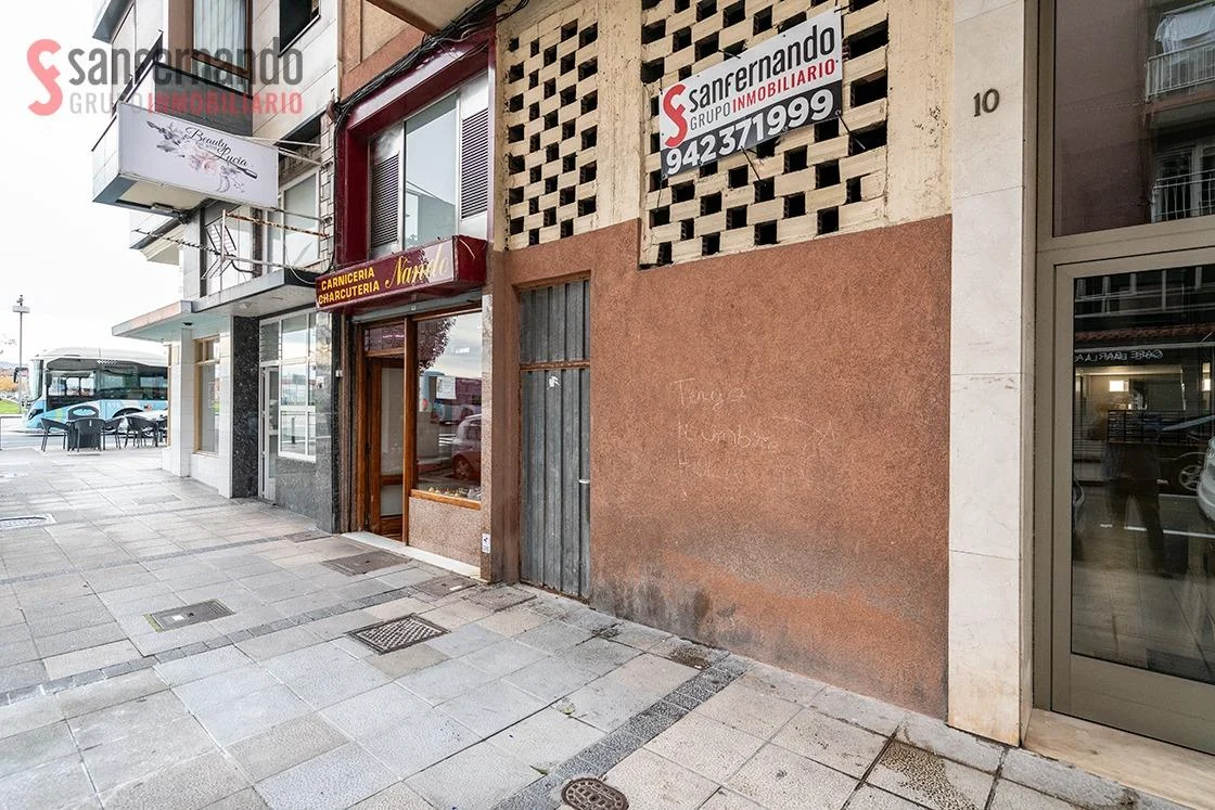 Local comercial en bruto en Santander