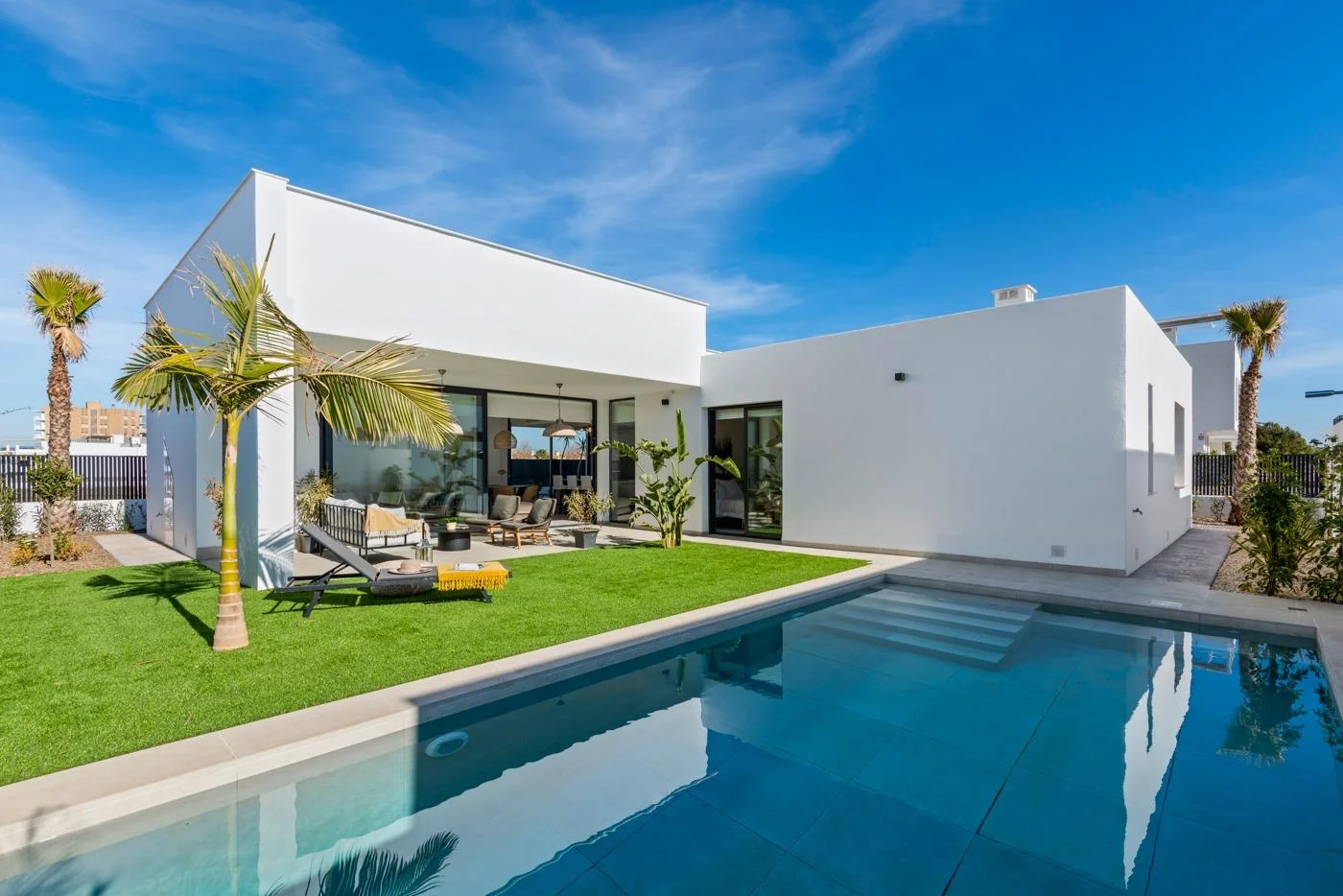 Villa nueva en Mar de Cristal, 3 dormitorios