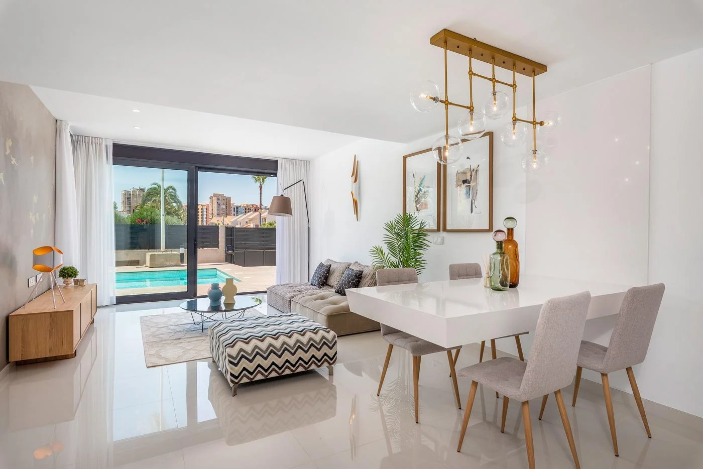 Villa de cuatro dormitorios cerca del Mar Menor