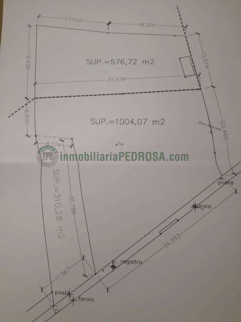 Parcela urbana en Alba de 1.500 m²