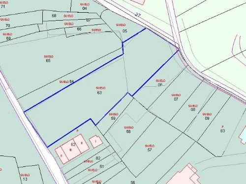 Urban plot near Pontevedra, 1,000 m²