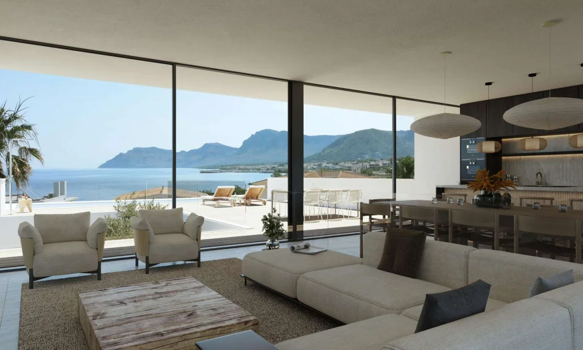 Villa nueva en Colònia, cuatro dormitorios junto al mar