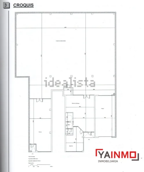 Open-plan Lakua industrial premises, 400 m²